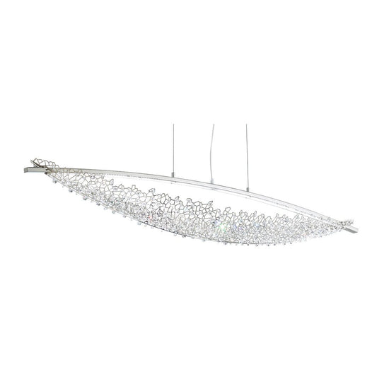 Amaca 2 Light 52" Wide LED Crystal Pendant