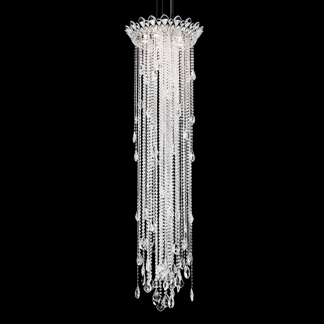 Trilliane Strands 5 Light 21" Wide Crystal Pendant with Heritage Crystals
