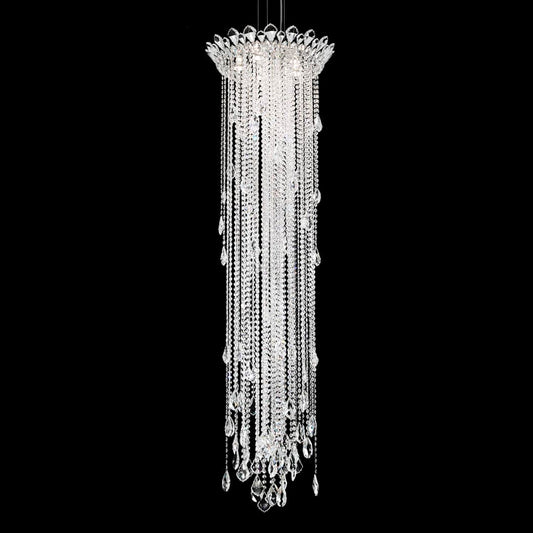 Trilliane Strands 5 Light 21" Wide Crystal Pendant with Heritage Crystals
