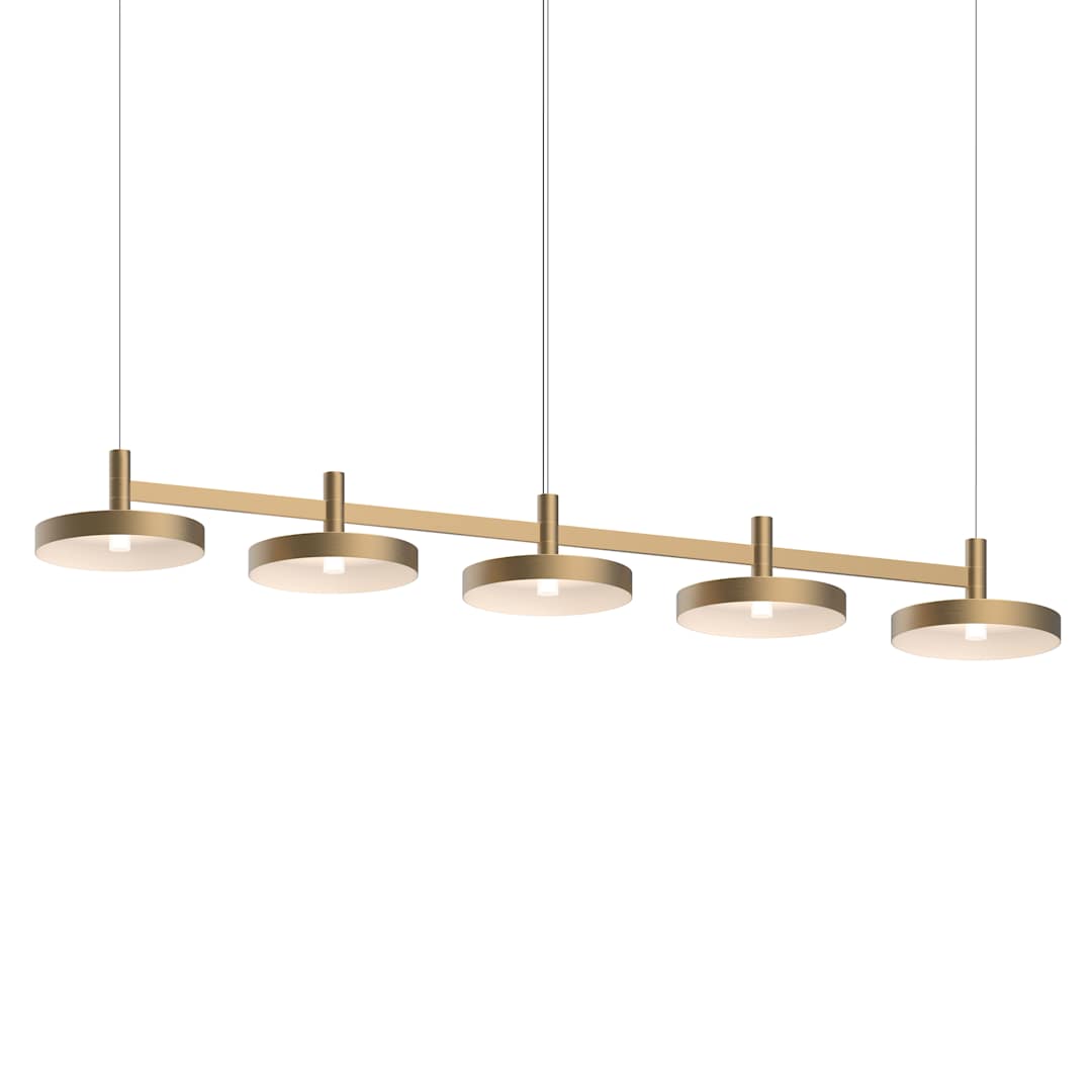 Systema Staccato 57" Wide LED Commercial Linear Pendant