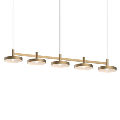Systema Staccato 57" Wide LED Commercial Linear Pendant