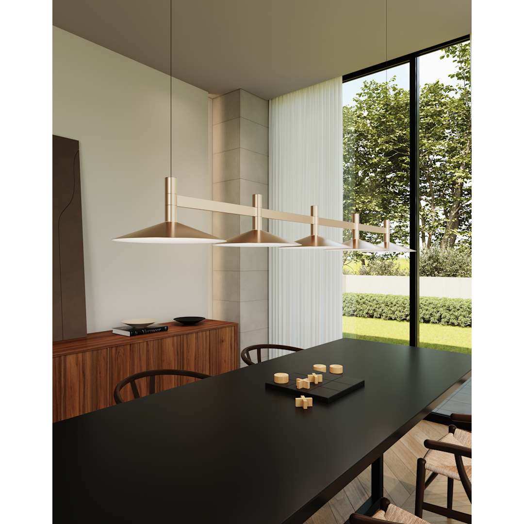 Systema Staccato 57" Wide LED Commercial Linear Pendant