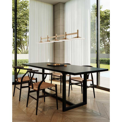 Systema Staccato 57" Wide LED Commercial Linear Pendant