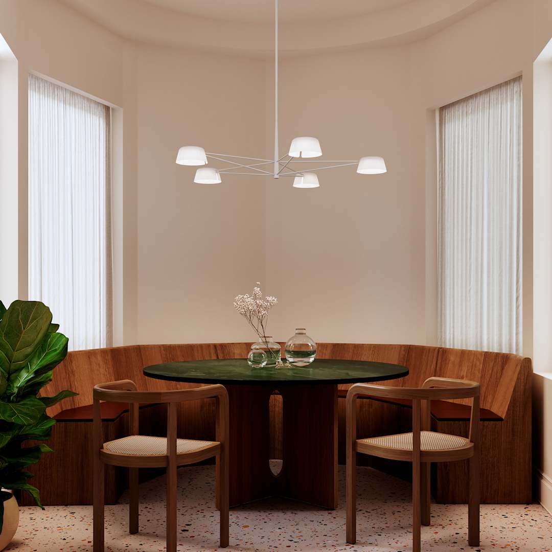 Ray 45" Wide LED Round Chandelier