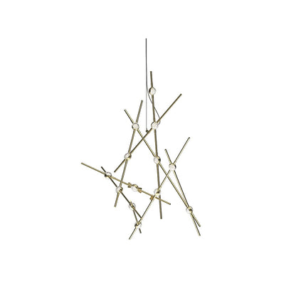 Constellation Aquila Minor 13 Light 26" Wide LED Abstract Multi Light Pendant