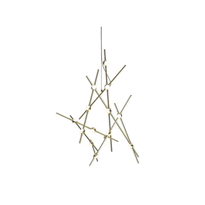 Constellation Aquila Minor 13 Light 26" Wide LED Abstract Multi Light Pendant