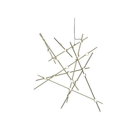 Constellation Aquila Major 20 Light 37" Wide LED Abstract Multi Light Pendant