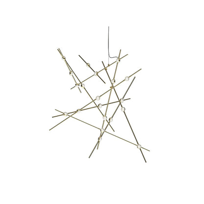 Constellation Aquila Major 20 Light 37" Wide LED Abstract Multi Light Pendant