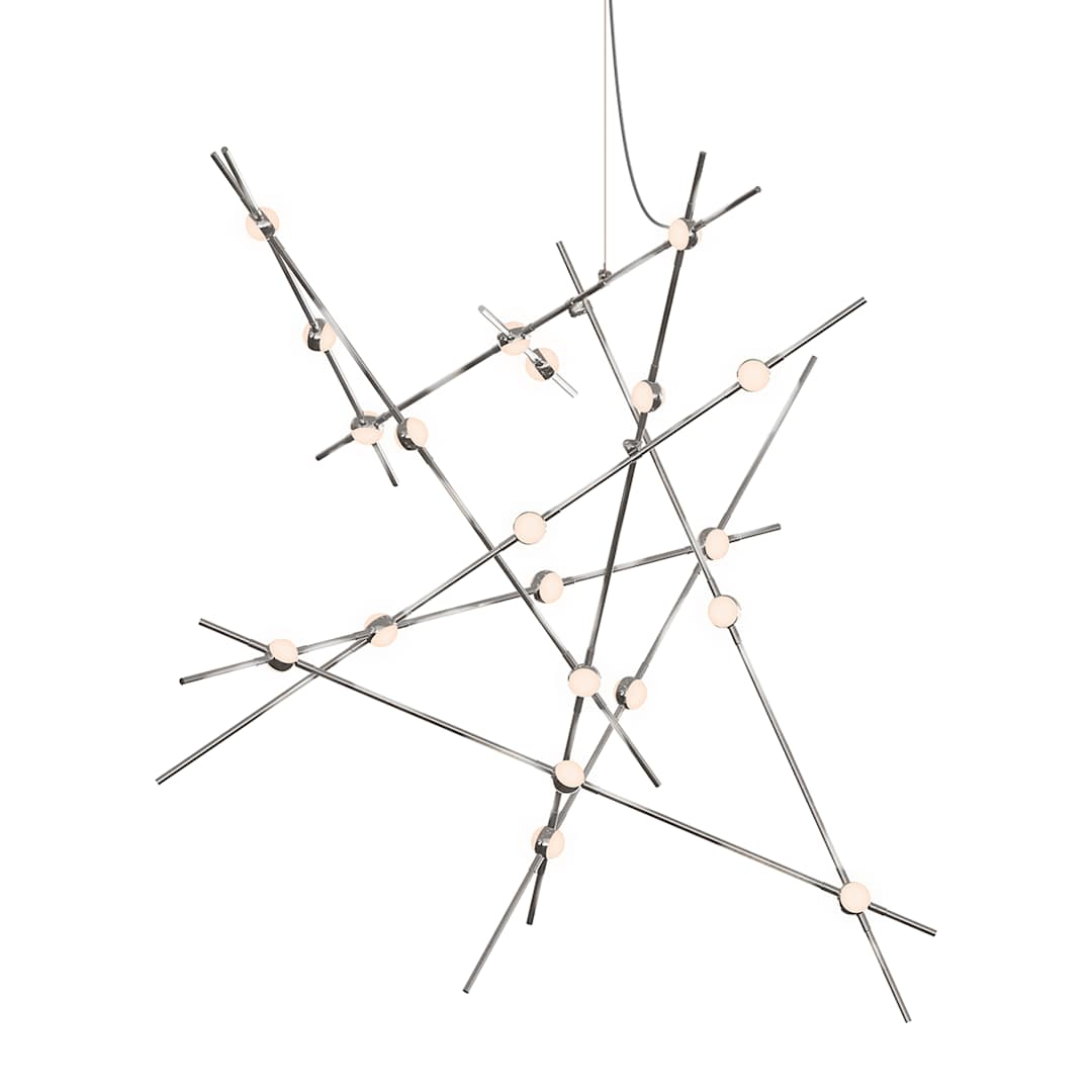 Constellation Aquila Major 20 Light 37" Wide LED Abstract Multi Light Pendant