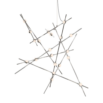 Constellation Aquila Major 20 Light 37" Wide LED Abstract Multi Light Pendant