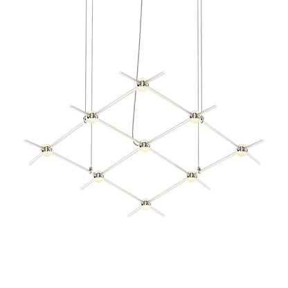Constellation Aquarius Minor 9 Light 67" Wide LED Chandelier