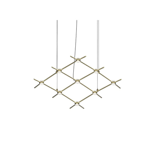 Constellation Aquarius Minor 9 Light 67" Wide LED Chandelier