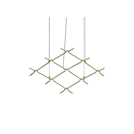 Constellation Aquarius Minor 9 Light 67" Wide LED Chandelier