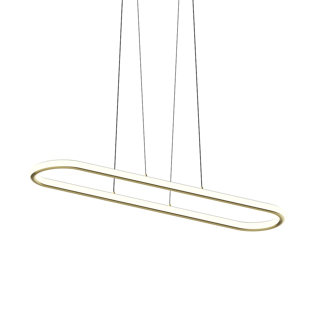 Luna 2 Light 50" Wide LED Suspension Pendant