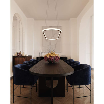 Luna 2 Light 62" Wide LED Suspension Pendant