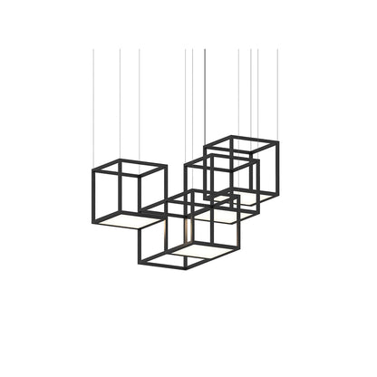 Cubix 4 Light LED Pendant