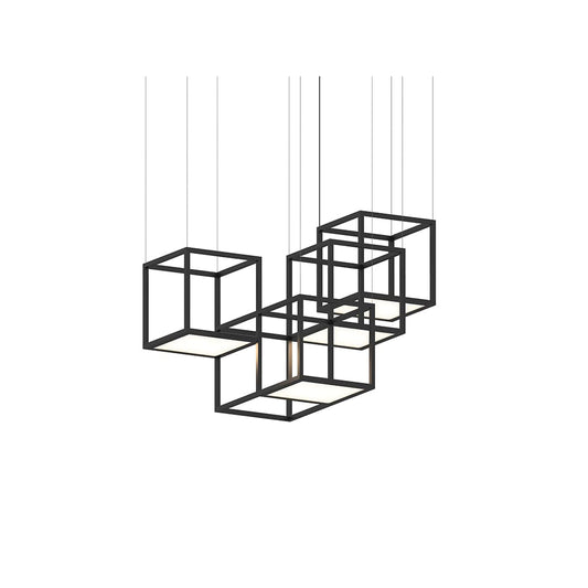 Cubix 4 Light LED Pendant