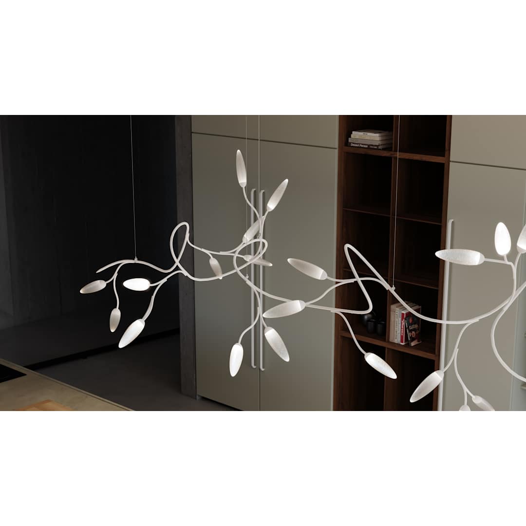 Vines 26 Light 159" Wide LED Linear Chandelier