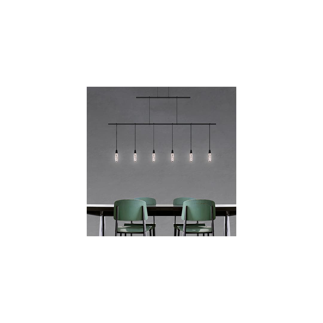 Suspenders LED 2-Tier Linear Pendant