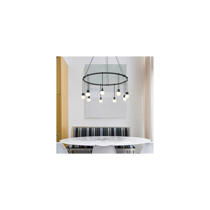 Suspenders LED Single Ring Multi Light Pendant