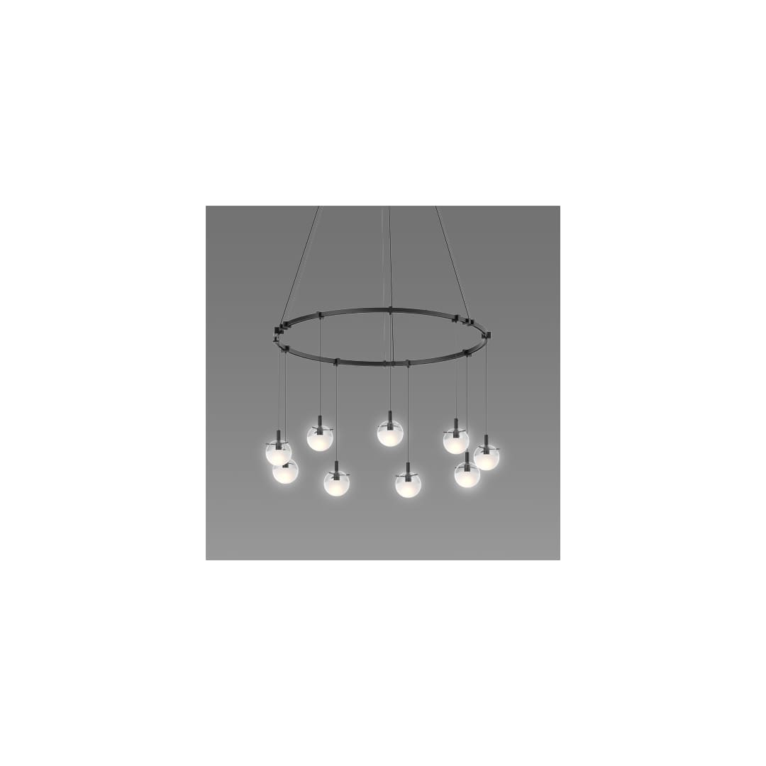 Suspenders LED Single Ring Multi Light Pendant