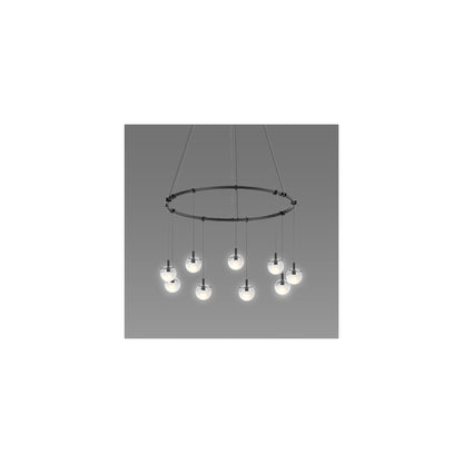 Suspenders LED Single Ring Multi Light Pendant