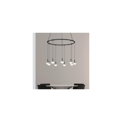 Suspenders LED Single Ring Multi Light Pendant