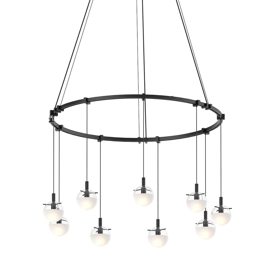 Suspenders LED Single Ring Multi Light Pendant