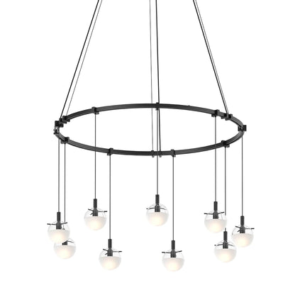 Suspenders LED Single Ring Multi Light Pendant