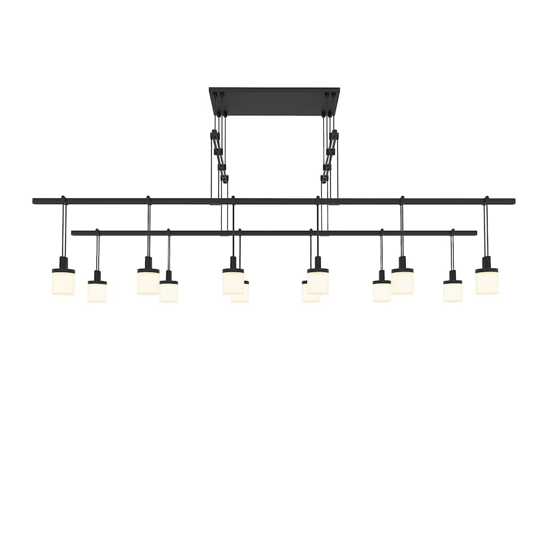 Suspenders LED 2-Tier Tandem Linear Pendant