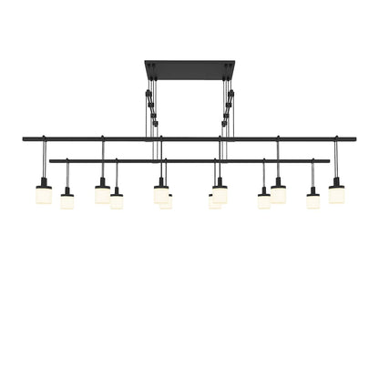 Suspenders LED 2-Tier Tandem Linear Pendant