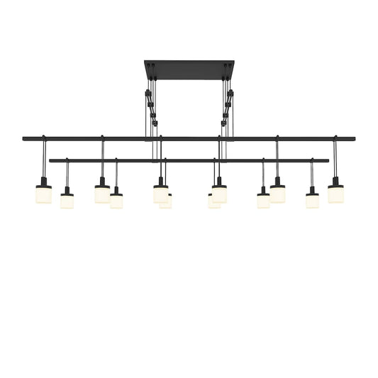 Suspenders LED 2-Tier Tandem Linear Pendant