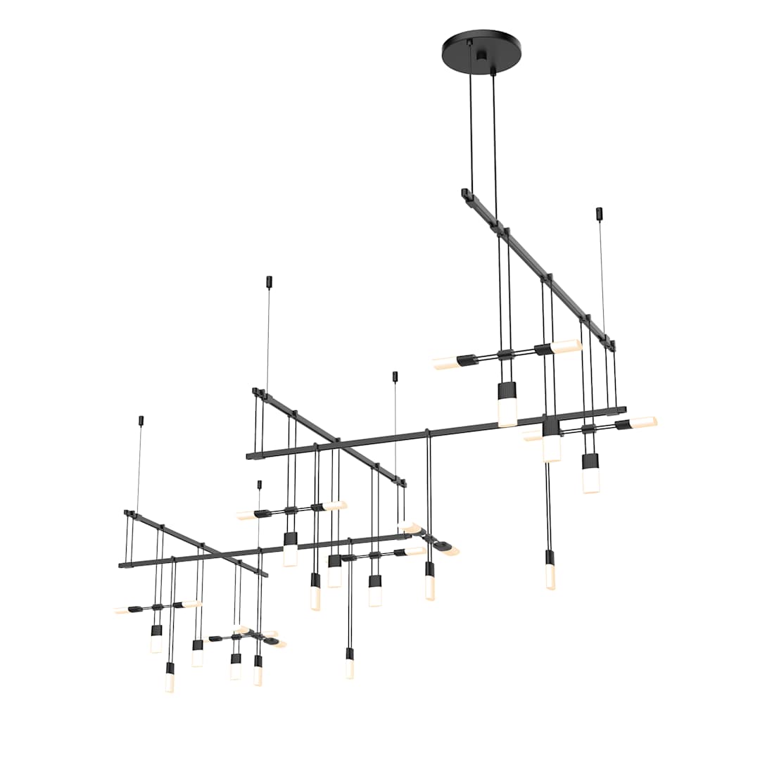 Suspenders LED 5-Bar Zig Zag Multi Light Pendant