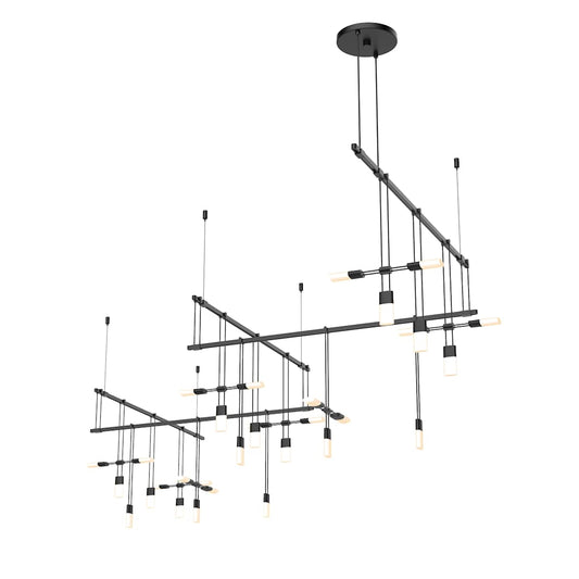 Suspenders LED 5-Bar Zig Zag Multi Light Pendant