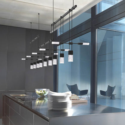 Suspenders LED 3-Bar Offset Linear Pendant