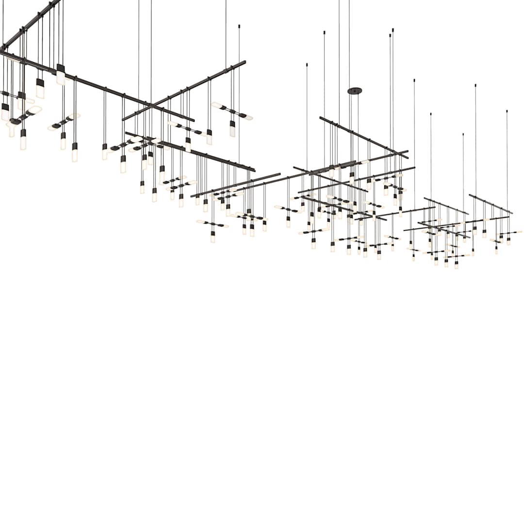 Suspenders 242" Wide Multi Light Pendant