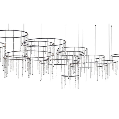 Suspenders 543 Light 320" Wide Full Sized Pendant