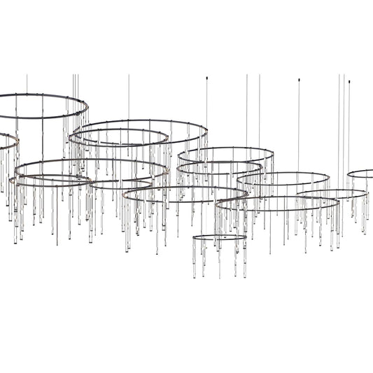 Suspenders 543 Light 320" Wide Full Sized Pendant