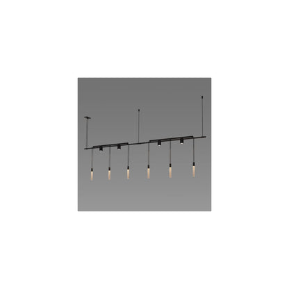 Suspenders 12 Light 73" Wide Full Sized Pendant