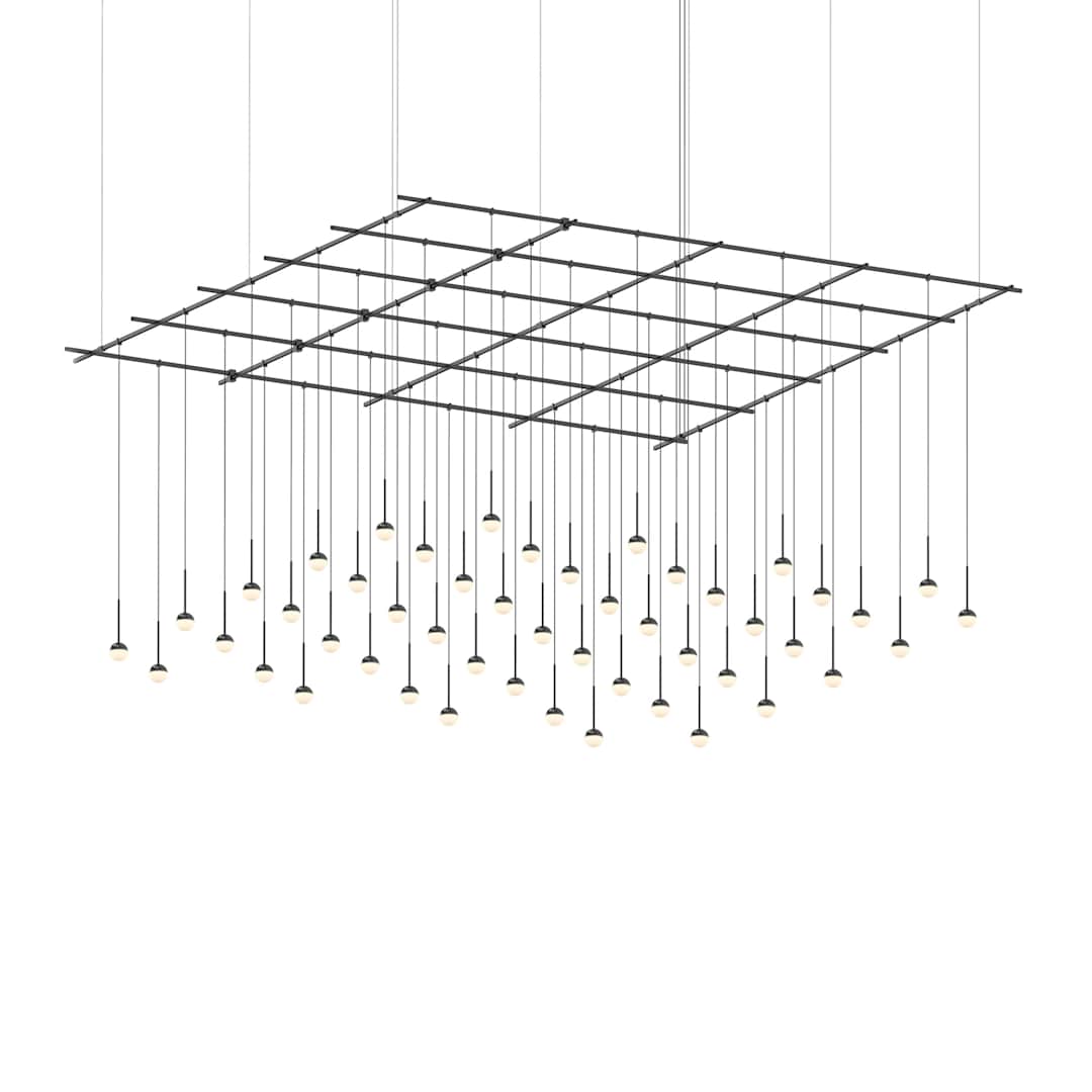 Suspenders 97" Wide Multi Light Pendant