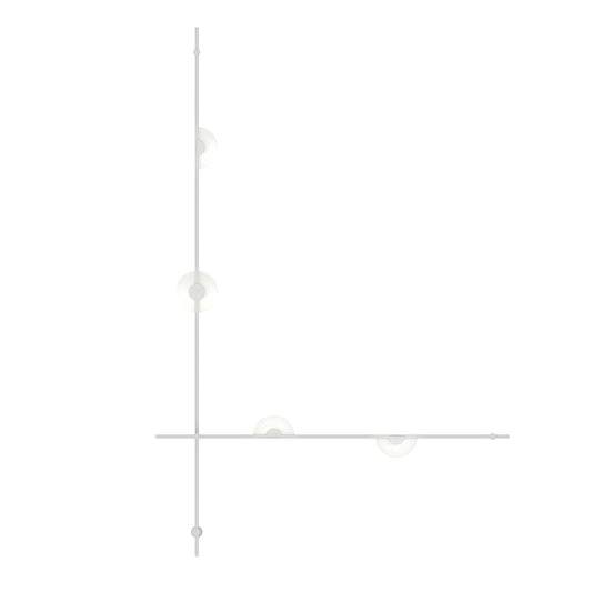 Suspenders 72" Tall Wall Sconce