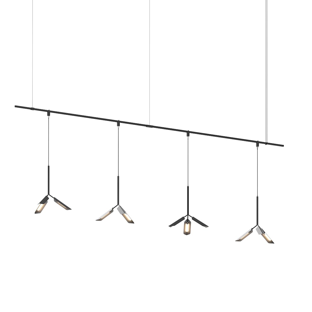 Suspenders 4 Light 49" Wide LED Suspension Multi Light Pendant