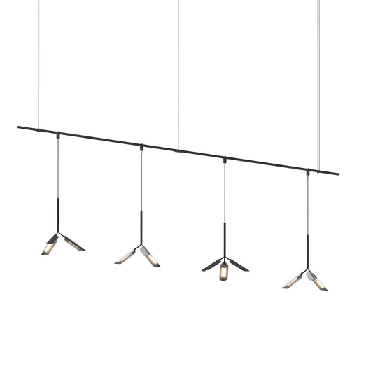 Suspenders 4 Light 49" Wide LED Suspension Multi Light Pendant