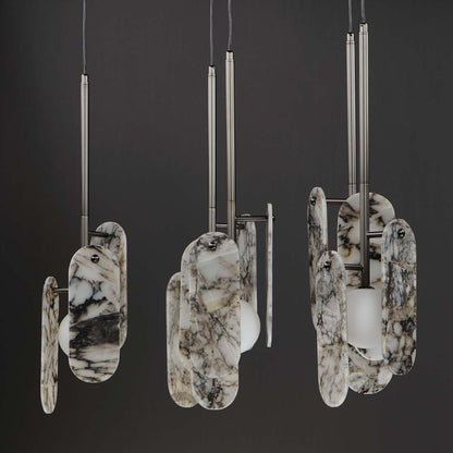 Megalith 5 Light 48" Wide LED Linear Chandelier by Nina Magon