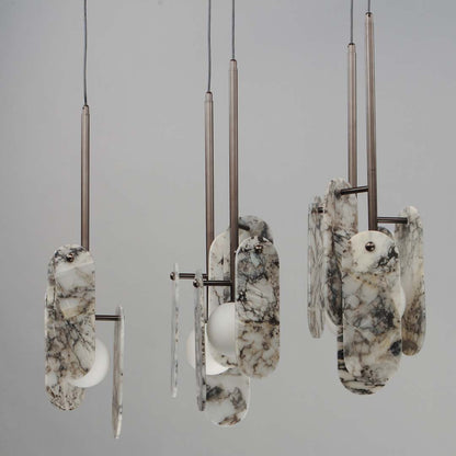 Megalith 5 Light 48" Wide LED Linear Chandelier by Nina Magon