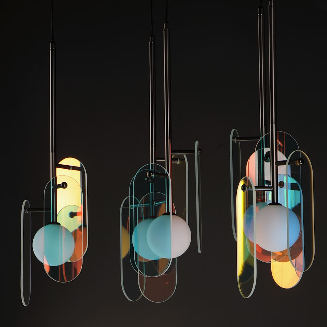 Megalith 5 Light 48" Wide LED Linear Chandelier by Nina Magon