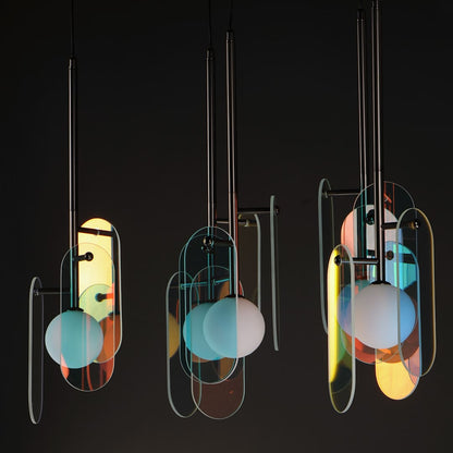 Megalith 5 Light 48" Wide LED Linear Chandelier by Nina Magon