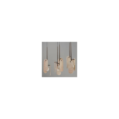 Megalith 5 Light 48" Wide LED Linear Chandelier by Nina Magon