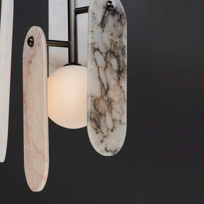 Megalith 5 Light 48" Wide LED Linear Chandelier by Nina Magon