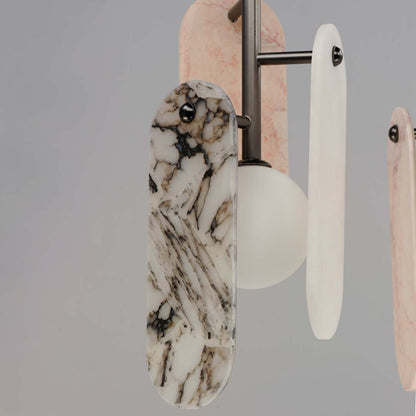 Megalith 5 Light 48" Wide LED Linear Chandelier by Nina Magon